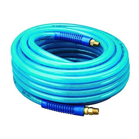 Milton 3/8 in. X 50' Polyurethane Air Hose - Swivel Fittings PE13-50AE